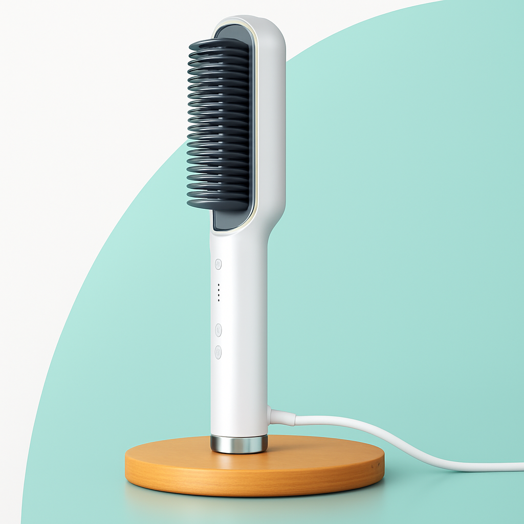 Cepillo Peine Alisador Eléctrico – Liso Perfecto en Minutos