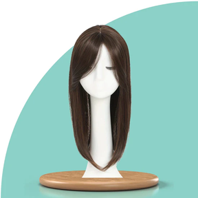 Top Closure - Topo de Cabelo Natural com Franja 50cm 200g | Para Alopecia e Falhas